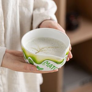 Juego de Té Matcha Clásico Estilo Verano con Tazón de Cerámica, Batidor de Metal y Herramienta para Matcha de Calidad - Product Image 3