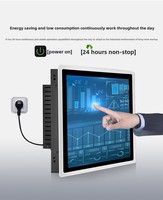 Computadora Industrial Android Personalizada 4:3, PC Todo en Uno Integrado, Panel Táctil IPS, Pantalla de Aluminio 1920x1080, USB/HD/VGA, Rohs