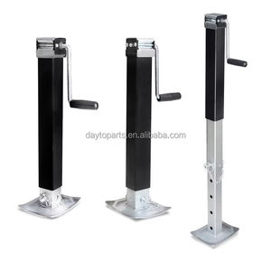 Cric à double <span class=keywords><strong>roue</strong></span> en acier robuste, capacité de 2000 lb, charge utile maximale de 12 000 lb, cric à <span class=keywords><strong>manivelle</strong></span> pour caravane, pièces et accessoires de remorque - Product Image 5