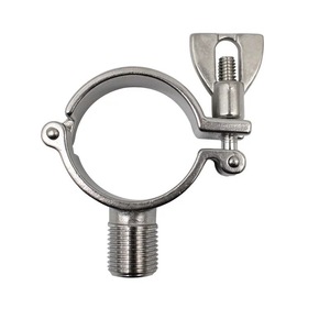 ISO vệ sinh phụ kiện kẹp 1/2 "-6" Nam canting Ống Móc áo G1/2 \ "SS304 Ống kẹp kẹp áp lực thấp Ống chủ sở hữu hỗ trợ - Product Image 3