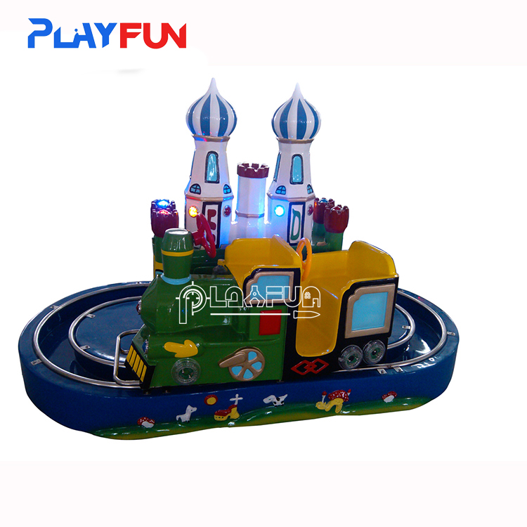 PlayFun Coin Operated Children Game Machine Kids Train Chidren Electric Rocking Car Swing Kiddy Rides