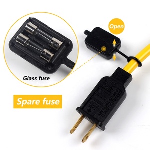 ETL được liệt kê 50ft 50W 7000lm 18/2 sjtw tạm thời dẫn công việc chuỗi ánh sáng xây dựng chuỗi ánh sáng công nghiệp chuỗi đèn - Product Image 3