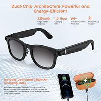 Gafas Inteligentes RKHK con Audio, Cámara HD de 800W, Traducción por IA, Llamadas BT, Auriculares, Gafas de Sol, Auriculares Portátiles para Conducir y Andar en Bicicleta, para Hombres y Mujeres