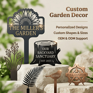 Productos de Jardinería para el Hogar al por Mayor: Ladrillo Láser de Jirafa, Productos Rusty Dance para Hierro, Metal Corten Chino, Decoraciones Navideñas - Product Image 5