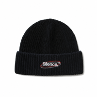 Gorro de Punto Acanalado Bordado de Lujo, Diseño de Moda, Cálido para Invierno, Unisex