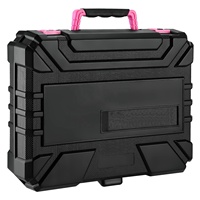 Ensemble de perceuse sans fil au lithium-ion 12V avec marteau électrique et coffret, kit d'outils pour la maison de 126 pièces pour femmes