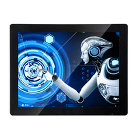 Panel PC Táctil Industrial de 15 Pulgadas para Montaje en Pared |   Computadora Industrial Todo en Uno con Pantalla Táctil Capacitiva a Prueba de Agua IP66