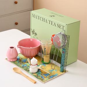 ที่กวนชาถ้วยมัทฉะที่กวนแบบคลาสสิกแปรงปัดชาแท่นวางหนังสือร้อยเล่ม - Product Image 3