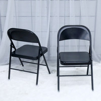 Chaise de réception pliable moderne en plastique écologique pour événements extérieurs et mariages - Portable, confortable, imperméable, certifiée TUV, idéale pour hôtels