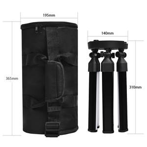 FOSOTO FT-06 MINI 6 Tubes LED Star Light 288 LED 60W Anneau Lumineux avec Trépied pour Maquillage, <span class=keywords><strong>YouTube</strong></span>, Vidéo Caméra/Téléphone - Product Image 5