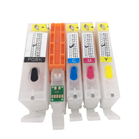 Cartouche d'encre rechargeable PGI-750 CLI-751 avec puce de réinitialisation pour Canon IP7270 MG5470 MX727 MX927 MG6470 MG5570 IX6770 MG6670 IX6870