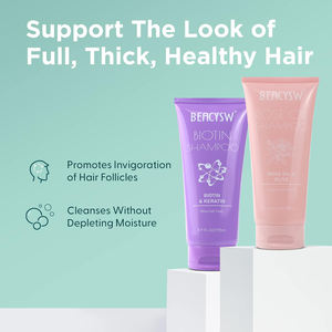 Shampoo à l'infusion botanique avec huile d'argan et kératine pour réparer les cheveux abîmés, contrôler les frisottis et donner de l'éclat - Product Image 2