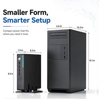 PC para Juegos de 9.ª Generación con I5-9400F, I7-9700F, I9 9900T, Tarjeta Gráfica GTX 1650, RTX3050 6G, 16 GB de RAM DDR4, Mini PC para Juegos y Oficina