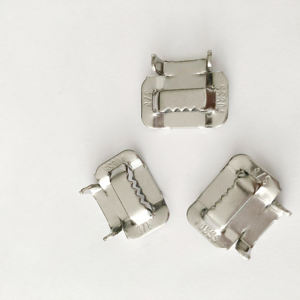 Boucle d'oreille robuste en acier inoxydable de type Lokt avec sangle pour attache de câble-niko NKBT modèle 1/4 pouces - Product Image 1