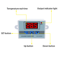 XH-W3001 12V 24V 220V thermostat numérique numérique interrupteur de température micro-ordinateur régulateur de température