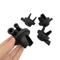 Gaine de câblage multi-trous en caoutchouc EPDM silicone étanche pour systèmes électriques automobiles et faisceaux de câbles