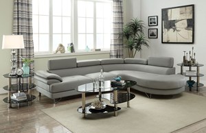 Leathaire-sofá clásico en forma de L para sala de estar, conjunto de sofás de esquina de 4 asientos, Diván, longue - Product Image 2