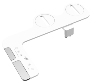 Bidet salle de bain eau froide ultra mince bidet attachement doute buse toilette bidet - Product Image 1