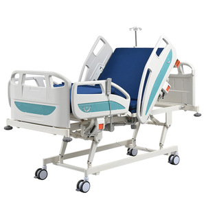 Cama de Hospital Kunihiro para Cuidados Intensivos, Ajustable Manualmente en Altura con Función Reclinable para Pacientes Hospitalarios - Product Image 1