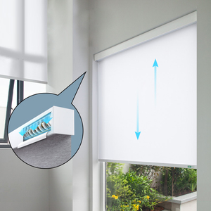 ZSHINE Persianas enrollables inalámbricas sin perforación Persianas enrollables de sombreado de cocina transparente Cortina de ventana de dormitorio transparente - Product Image 3