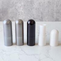 8g plastique galvanoplastie balle en forme de rouge à lèvres baume à lèvres Tubes rouge à lèvres Tube haute brillance pâte conteneurs emballage cosmétique