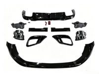 Accessoires extérieurs pour Mercedes Benz, ensemble de pare-chocs avant et arrière Brabus, noir brillant, kit carrosserie Brabus, kit extérieur Brabus