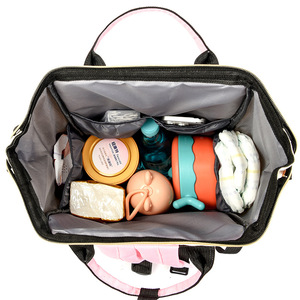 Hombro doble <span class=keywords><strong>de</strong></span> gran capacidad transfronteriza para mamá bolsa nueva mochila portátil para bebés al aire libre bolsas <span class=keywords><strong>de</strong></span> pañales al por mayor - Product Image 4