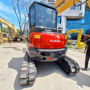 Competitivo 5 toneladas usado Kubota Kx163 maquinaria de construcción Kubota Kx163 usado excavadora sobre orugas KUBOTA KX163 excavadora en stock - Product Image 5