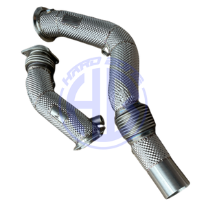 Tuyau d'échappement de bouclier thermique de logo personnalisé pour Bmw M3 M4 M2C F8X S55 F80 F82 F83 F87 2014 +. - Product Image 6