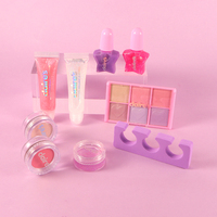Ensemble cosmétique vegan écologique et bio, trousse de voyage, ensemble de maquillage tout-en-un, rouge à lèvres inclus, résistant à l'eau, pour cadeau de vacances