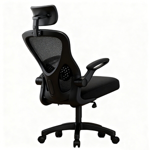<span class=keywords><strong>Sedia</strong></span> da <span class=keywords><strong>Ufficio</strong></span> Ergonomica con Schienale Alto in Rete, Supporto Lombare, Braccioli Regolabili e Rotazione a 360° °   <span class=keywords><strong>Sedia</strong></span> Girevole da <span class=keywords><strong>Ufficio</strong></span> per Casa - Product Image 4