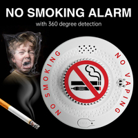 Système autonome sans fil de détection d'incendie et de fumée pour cigarettes électroniques (e-cigarettes) pour écoles et toilettes