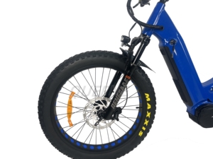 Vélo VTT Électrique Tout Suspendu 26 Pouces avec Moteur Central 60V, Modèle TDF05Z, Vente en Gros Usine - Product Image 2