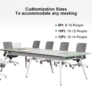 Nhỏ giá rẻ máy tính hiện đại bảng văn phòng nhân viên Des bảng điều hành cubicle 4 nhân viên bàn làm việc cho văn phòng phòng - Product Image 4