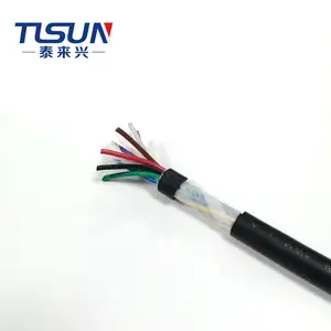 Cable de cobre trenzado americano 20AWGX2C + 18AWGX8C, especial de PVC, 2517