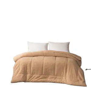 IDOTEX Dropshipping Sherpa yorgan battaniye yatak için king-size yatak yorgan seti lüks yatak örtüleri
