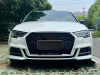 Kit carrosserie 100 % compatible pour Audi A3 2017-2020, mise à niveau au style A3 RS3 Facelift, installation facile, pare-chocs, calandre, lèvre de pare-chocs, kit carrosserie
