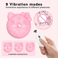 Katzenbrustwarzen-Vibrator mit kabelloser Fernbedienung, Brustmassagegerät, Sexspielzeug für Erwachsene