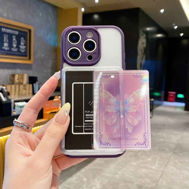 Luxury New Fashion Mobile Phone Case With Game Card Holder Street Fashion Cell Phone Case for iphone 13 14 15 16 Pro Max