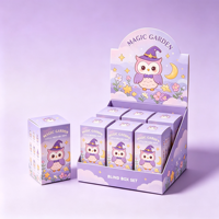 Boîte de présentation en carton personnalisée pour jouets en boîte mystère, figurines de collection et produits pour enfants avec impression de logo