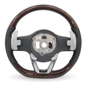 Volante de Madera Natural Original de Fábrica para <span class=keywords><strong>Mercedes</strong></span> Benz AMG W205 E63 W166 E300 W203 GLE 53 W213 W222 - Product Image 3