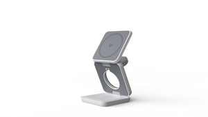 Estación <span class=keywords><strong>de</strong></span> Carga Inalámbrica 3 en 1 con Certificación CE XINVO, Carga Rápida <span class=keywords><strong>de</strong></span> 15W para Reloj Inteligente y Teléfono Móvil con Tecnología - Product Image 4