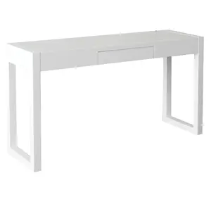 Beyaz tırnak sanat tırnak masası üçlü manikür masası ile MDF malzeme