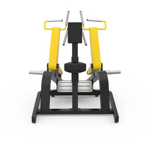 Equipo de gimnasio de fuerza de martillo cargado con placa de fila alta ISO-lateral comercial seguridad para ejercicio de brazos de culturismo en la espalda y el <span class=keywords><strong>pecho</strong></span> - Product Image 6