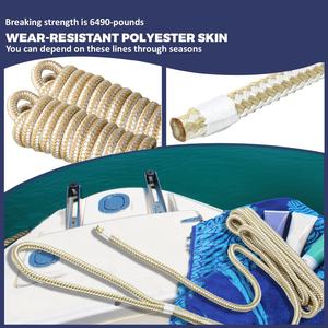 Corde d'amarrage pour bateaux en nylon torsadé <span class=keywords><strong>HIRACE</strong></span> - Taille et poids personnalisables - Product Image 3