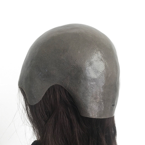 Peluca <span class=keywords><strong>de</strong></span> Cabello Humano Virgen con Base <span class=keywords><strong>de</strong></span> Poliuretano Transparente y Delgada para <span class=keywords><strong>Mujer</strong></span> - Product Image 1