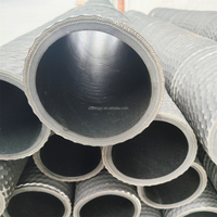 Tuyau d'aspiration en caoutchouc EPDM avec armature en fil d'acier noir DN150/DN100 pour pompe à eau de camion de pompiers, haute résistance, résistant à la corrosion