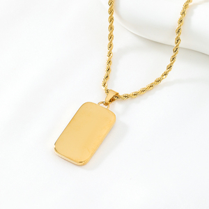 Acero inoxidable relleno de oro Tarot Zodiaco horóscopo collar impermeable amantes el sol y Rosa collar joyería para mujeres - Product Image 4
