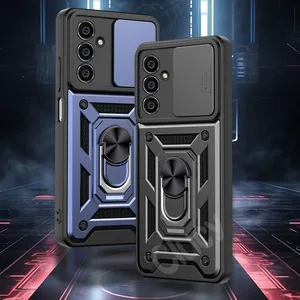 Antichoc Armure étui pour <span class=keywords><strong>samsung</strong></span> Galaxy A15 A14 A54 A34 A55 A25 A24 A05S A04S A71 <span class=keywords><strong>A51</strong></span> A52 A23 4G 5G <span class=keywords><strong>Support</strong></span> De <span class=keywords><strong>Voiture</strong></span> Couverture De Téléphone - Product Image 1