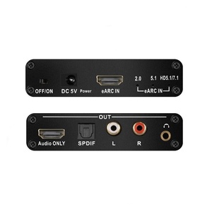 Convertidor <span class=keywords><strong>de</strong></span> <span class=keywords><strong>Audio</strong></span> EARC Transfronterizo, HDMI ARC <span class=keywords><strong>Audio</strong></span> Feedback 7.1 Dolby 5.1, Conversión <span class=keywords><strong>de</strong></span> <span class=keywords><strong>Audio</strong></span> ARC Panorámica sin Pérdidas - Product Image 4